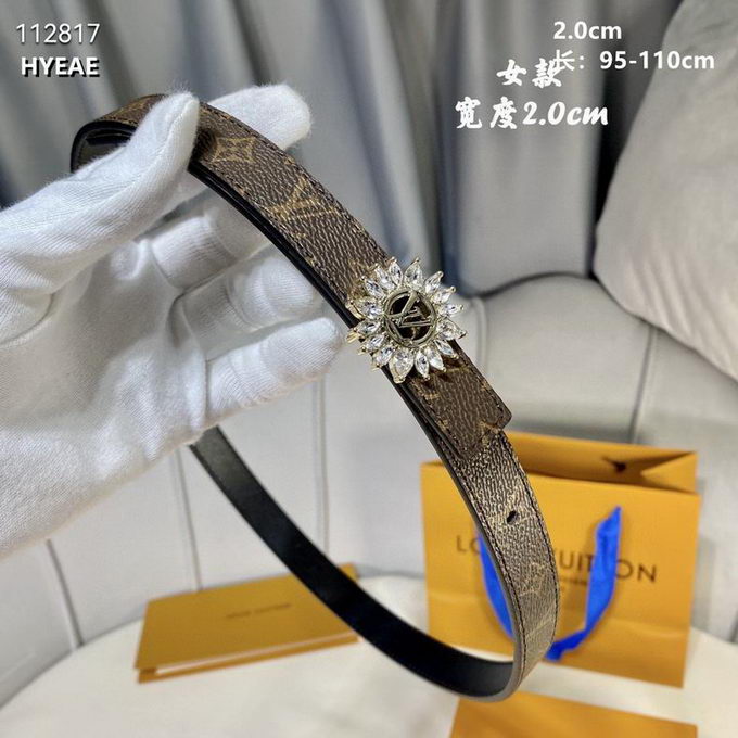 Louis Vuitton 20mm Belt ID:20230724-236